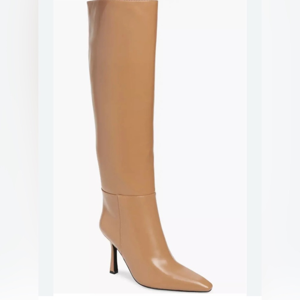 Jeffrey Campbell Tan Knee high Boots,  brand new, 8.5